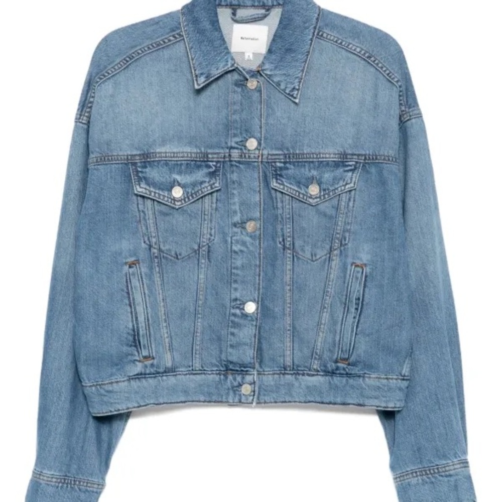 Reformation Blue Denim Jacket
